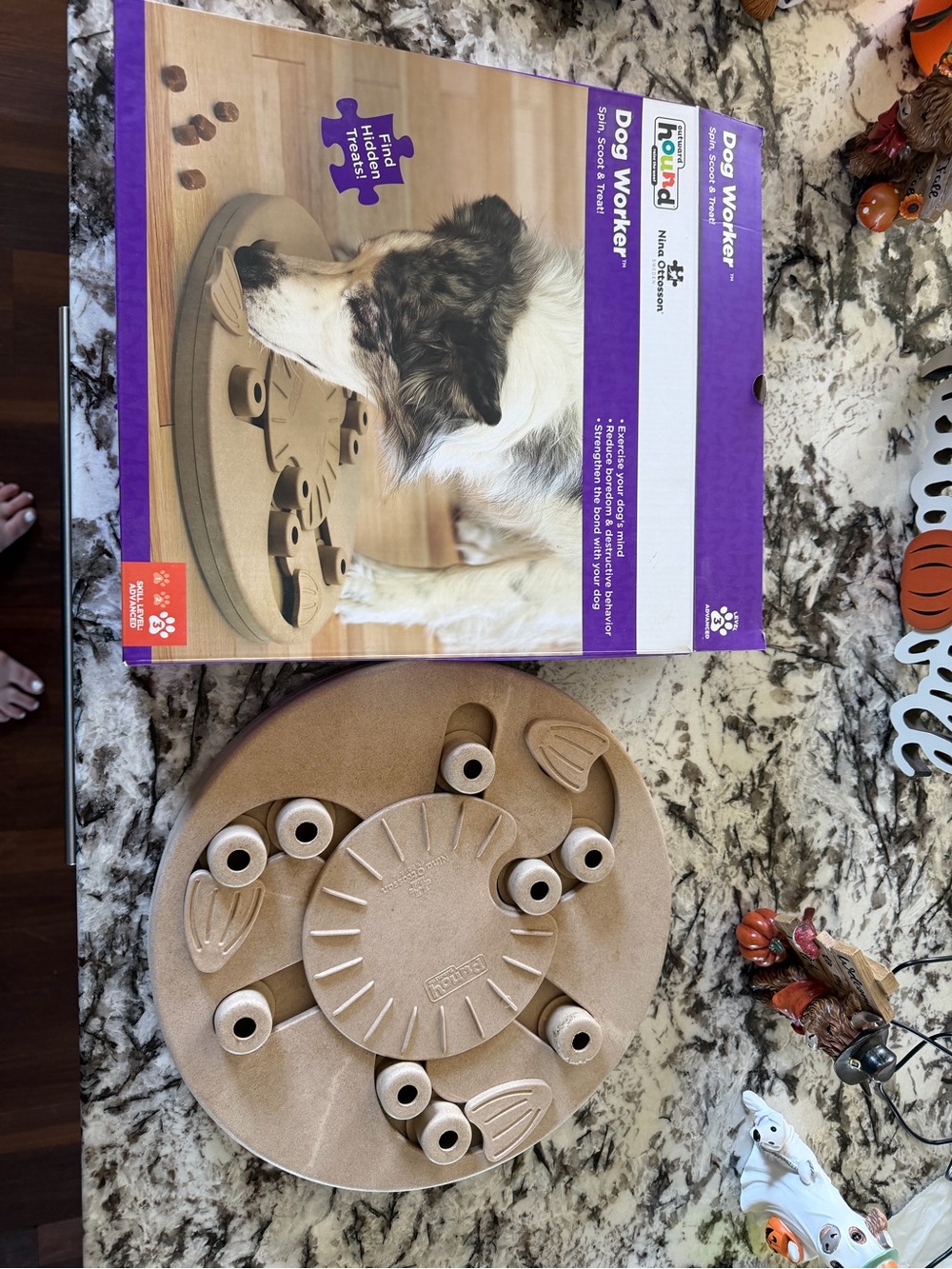 Outward Hound Dog Worker Interactive Puzzle Toy